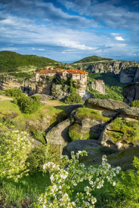 Framed Print : Ortdhodox monastery in Meteora near Kalambaka, Trikala, Thessaly, Greece Framed Print : Ortdhodox monastery in Meteora near Kalambaka, Trikala, Thessaly, Greece