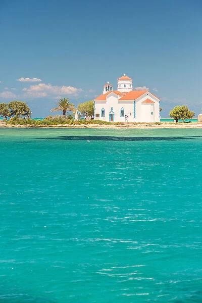 The orthodox church of St. Spyridon, Elafonissos, Laconia region, Peloponnese, Greece