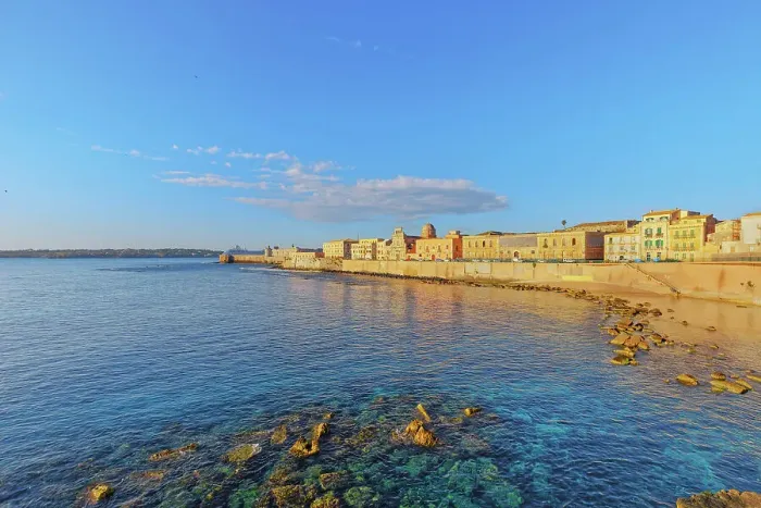 Framed Print : Ortygia island, Ortygia, Syracuse, Sicily, Italy