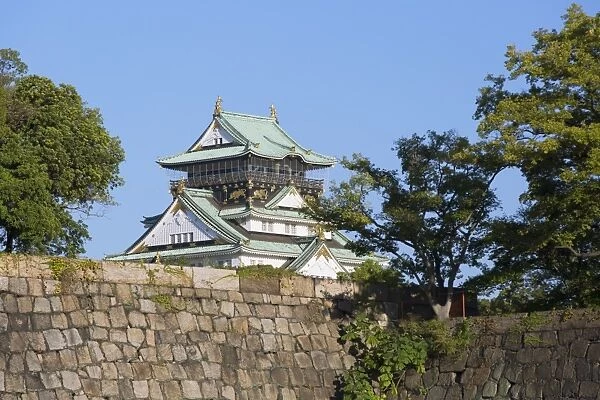 Osaka Castle, Osaka, Kansai, Japan