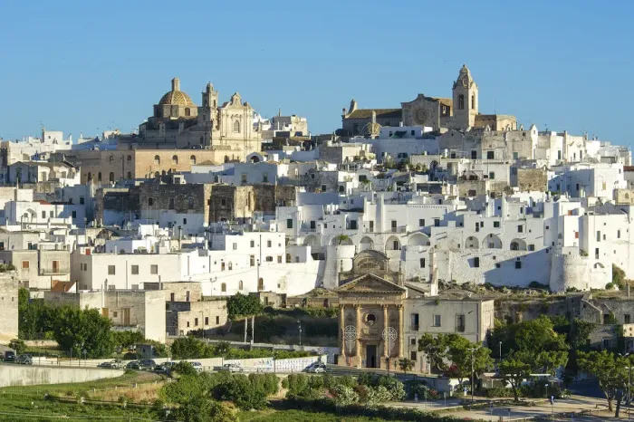 Framed Print : Ostuni, Valle Itra, Apulia, Italy Framed Print : Ostuni, Valle Itra, Apulia, Italy