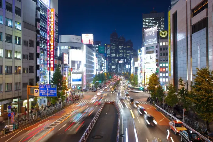 Framed Print : Otakibashi Dori, Shinjuku, Tokyo, Japan Framed Print : Otakibashi Dori, Shinjuku, Tokyo, Japan