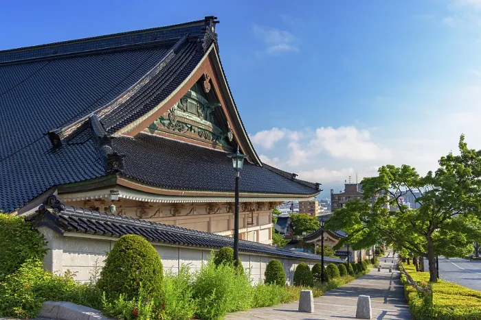 Framed Print : Ōtani Hongan-ji Hakodate Betsu-in temple, Motomachi, Hakodate, Hokkaido, Japan