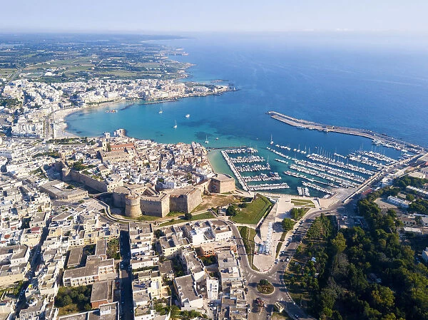 Otranto aerial view, Otranto district, Puglia, Italy