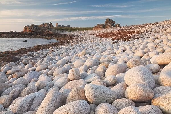 Ouessant island, Brittany, France. A beach near Pointe de Pern, the most westerly