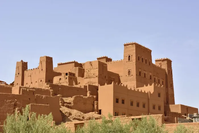 Framed Print : Ouled Otmane Kasbah, Draa Valley. Morocco