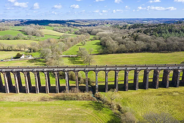 Ouse valley viaduct (Balcombe viaduct), West Sussex, England, UK