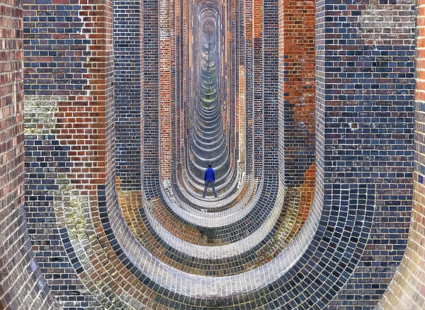 The Ouse Valley Viaduct, Sussex, England