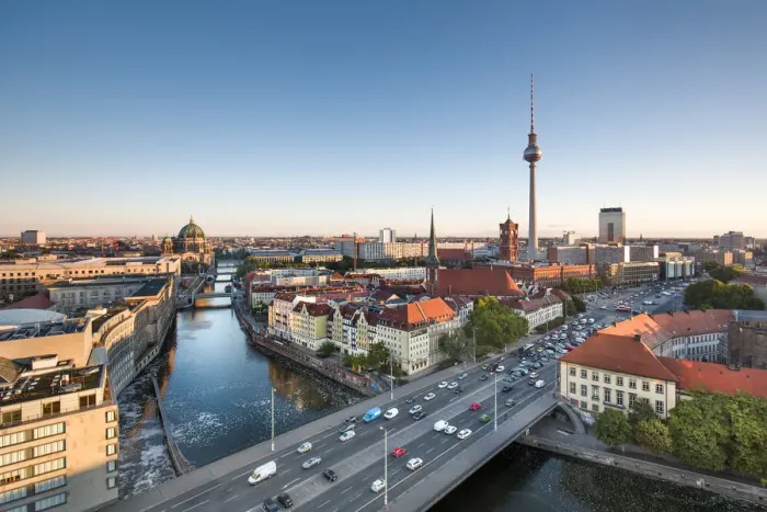 Framed Print : Overview, Berlin Dom, Spree River and Television tower, Berlin, Germany Framed Print : Overview, Berlin Dom, Spree River and Television tower, Berlin, Germany