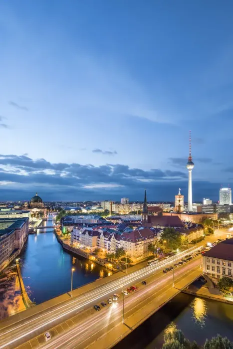 Framed Print : Overview, Berlin Dom, Spree River and Television tower, Berlin, Germany Framed Print : Overview, Berlin Dom, Spree River and Television tower, Berlin, Germany