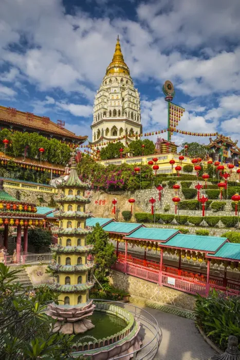 Framed Print : Pagoda at Kek Lok Si Temple, George Town, Penang Island, Malaysia Framed Print : Pagoda at Kek Lok Si Temple, George Town, Penang Island, Malaysia