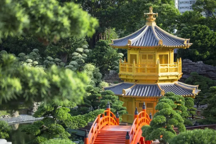 Framed Print : Pagoda in Nan Lian Garden at Chi Lin Nunnery, Diamond Hill, Kowloon, Hong Kong Framed Print : Pagoda in Nan Lian Garden at Chi Lin Nunnery, Diamond Hill, Kowloon, Hong Kong