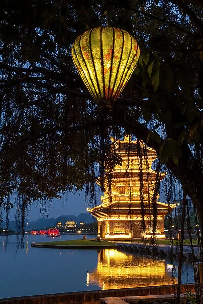 Pagoda at Pho Co Hoa Lu (ancient capital of Vietnam in 10-11th centuries), Ninh Binh, Vietnam