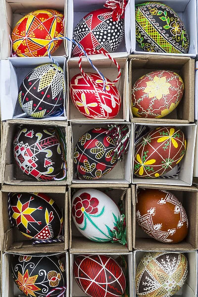 Painted eggs Souvenirs, Kiev (Kyiv), Ukraine
