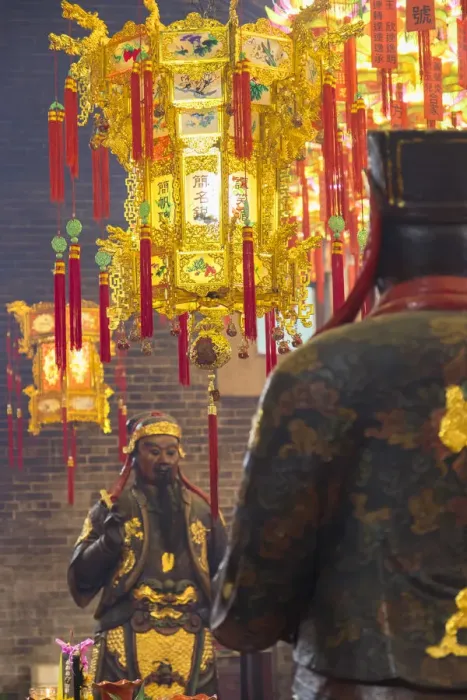 Framed Print : Pak Tai Temple, Wan Chai, Hong Kong Island, Hong Kong