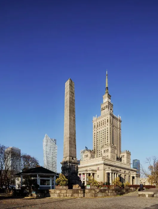 Framed Print : Palace of Culture and Science, Warsaw, Masovian Voivodeship, Poland