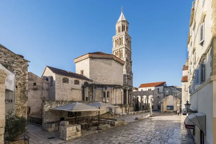 Framed Print : Palace of Diocletian, Split, Dalmatia, Croatia Framed Print : Palace of Diocletian, Split, Dalmatia, Croatia