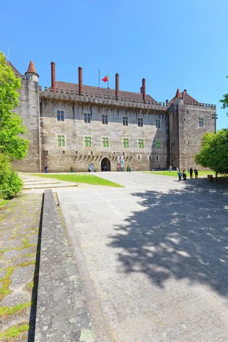 Framed Print : Palace of the Dukes of Braganza, Guimaraes, Minho Region, Portugal Framed Print : Palace of the Dukes of Braganza, Guimaraes, Minho Region, Portugal