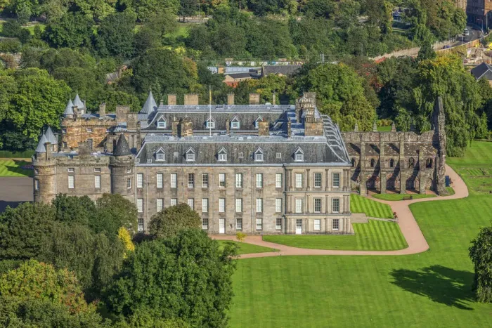 Framed Print : Palace of Holyroodhouse, Edinburgh, Scotland, Great Britain, United Kingdom