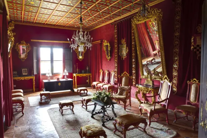 Framed Print : Palace interior, Valldemossa, Mallorca, Balearic Islands, Spain Framed Print : Palace interior, Valldemossa, Mallorca, Balearic Islands, Spain