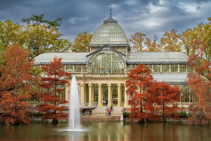 Framed Print : Palacio de Cristal, Buen Retiro Park, Madrid, Spain Framed Print : Palacio de Cristal, Buen Retiro Park, Madrid, Spain