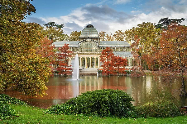 Palacio de Cristal, Buen Retiro Park, Madrid, Spain