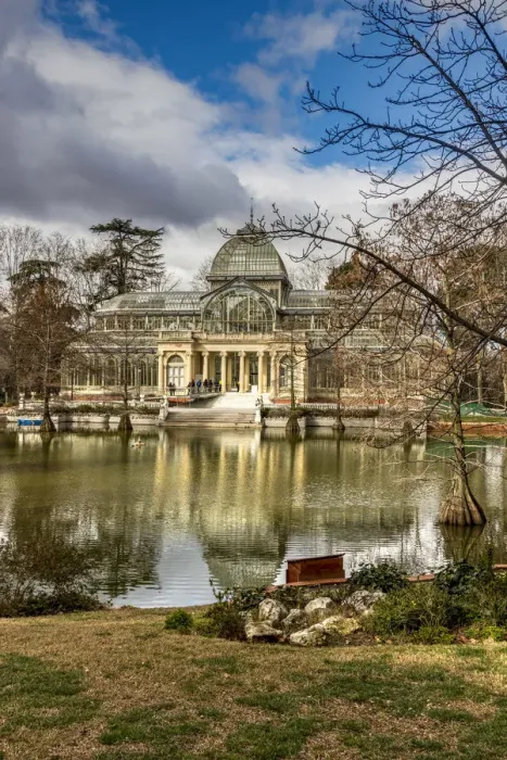Framed Print : Palacio de Cristal (Crystal Palace), Buen Retiro Park, Madrid, Community of Madrid, Spain