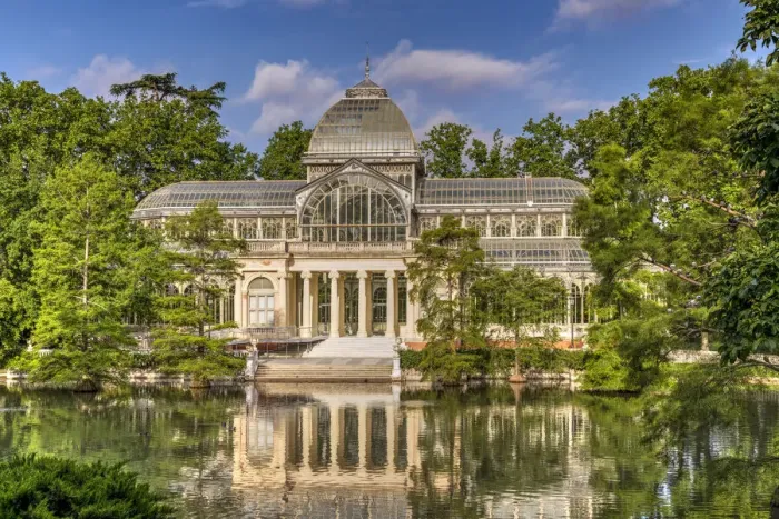 Framed Print : Palacio de Cristal or Crystal Palace, Buen Retiro Park, Madrid, Community of Madrid Framed Print : Palacio de Cristal or Crystal Palace, Buen Retiro Park, Madrid, Community of Madrid