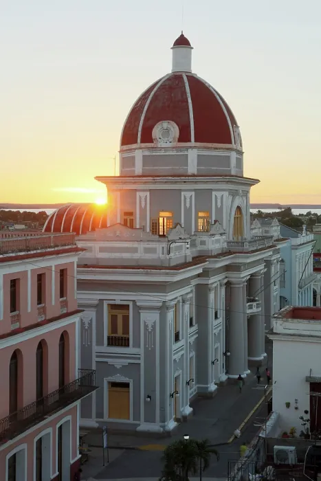 Framed Print : Palacio de Gobierno at sunset, Parc Jose Marti, Cienfuegos, Cienfuegos Province, Cuba Framed Print : Palacio de Gobierno at sunset, Parc Jose Marti, Cienfuegos, Cienfuegos Province, Cuba