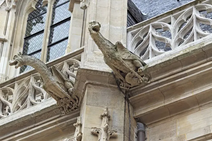 Framed Print : Palais de Justice, Rouen, Seine-Maritime department, Upper Normandy, France