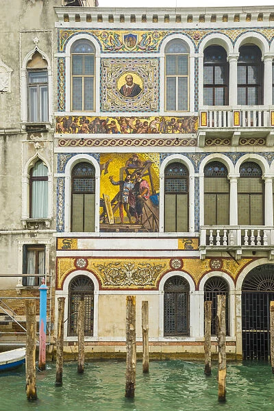 Palazzo Barbarigo, Grand Canal, Venice, Veneto, Italy