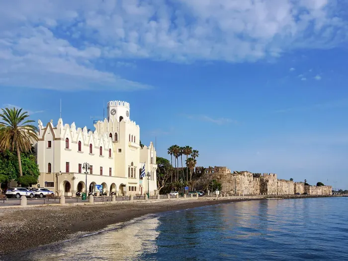 Framed Print : Palazzo del Governo, Kos Town, Kos Island, Dodecanese, Greece Framed Print : Palazzo del Governo, Kos Town, Kos Island, Dodecanese, Greece