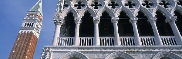 Palazzo Ducale (Doges Palace) & Campanile, Venice, Veneto, Italy