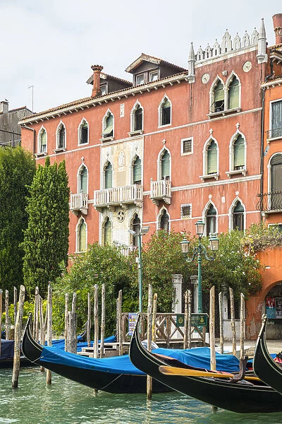 Palazzo on the Grand Canal, Cannaregio, Venice, Veneto, Italy