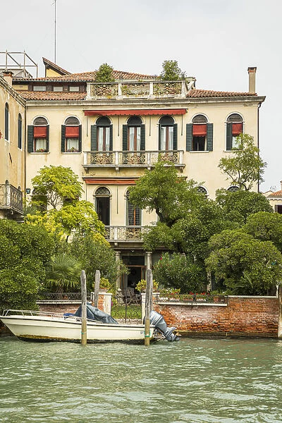Palazzo on the Grand Canal, Cannaregio, Venice, Veneto, Italy