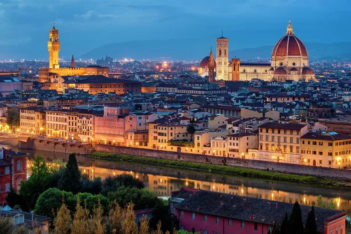 Framed Print : Palazzo Vecchio and Duomo, Florence, Tuscany, Italy Framed Print : Palazzo Vecchio and Duomo, Florence, Tuscany, Italy