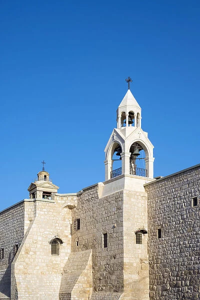 Palestine, West Bank, Bethlehem. Church of the Nativity, UNESCO World Heritage Site