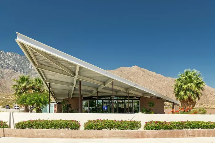 Framed Print : Palm Springs Visitor Center, California, USA