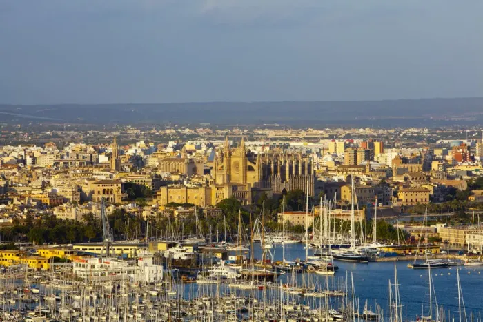 Framed Print : Palma de Mallorca, Mallorca, Balearic Islands, Spain