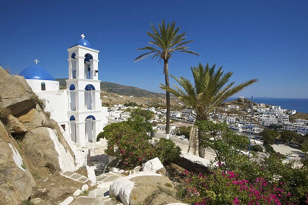 Panagia Gremiotisa church, Ios Island, Cyclades, Greece