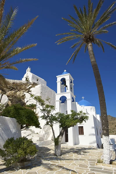 Panagia Gremiotisa church, Ios Island, Cyclades, Greece