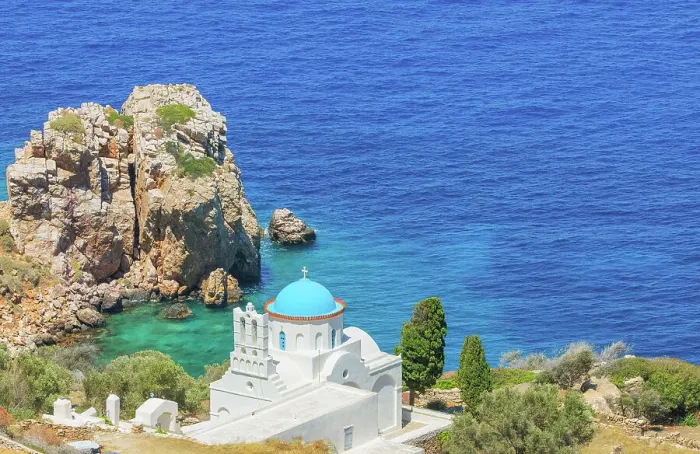 Framed Print : Panagia Poulati monastery, Sifnos Island, Cyclades Islands, Greece Framed Print : Panagia Poulati monastery, Sifnos Island, Cyclades Islands, Greece