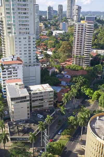 Panama, Panama City, View from Hotel Mirimar InterContinental