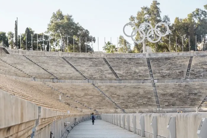 Framed Print : Panathenaic Stadium (site of the first modern day Olympic games in 1896) Athens, Greece Framed Print : Panathenaic Stadium (site of the first modern day Olympic games in 1896) Athens, Greece
