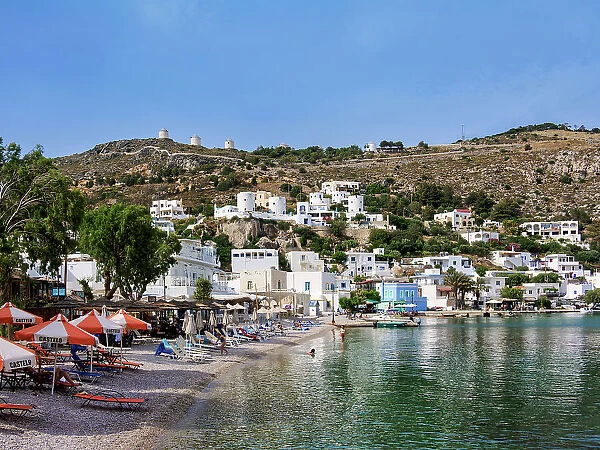 Pandeli Beach, Agia Marina, Leros Island, Dodecanese, Greece