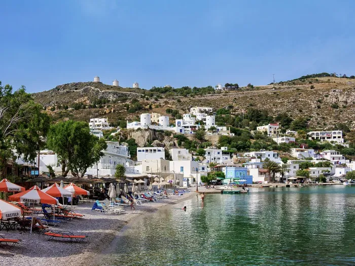 Framed Print : Pandeli Beach, Agia Marina, Leros Island, Dodecanese, Greece Framed Print : Pandeli Beach, Agia Marina, Leros Island, Dodecanese, Greece