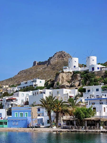 Pandeli Waterfront, Leros Island, Dodecanese, Greece