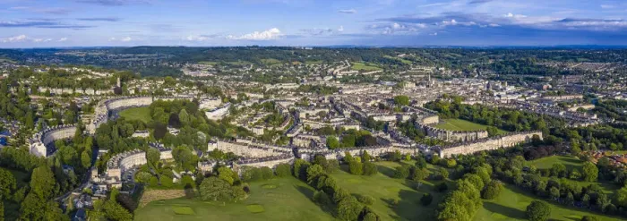 Framed Print : Panoramic view over Bath, Somerset, England Framed Print : Panoramic view over Bath, Somerset, England