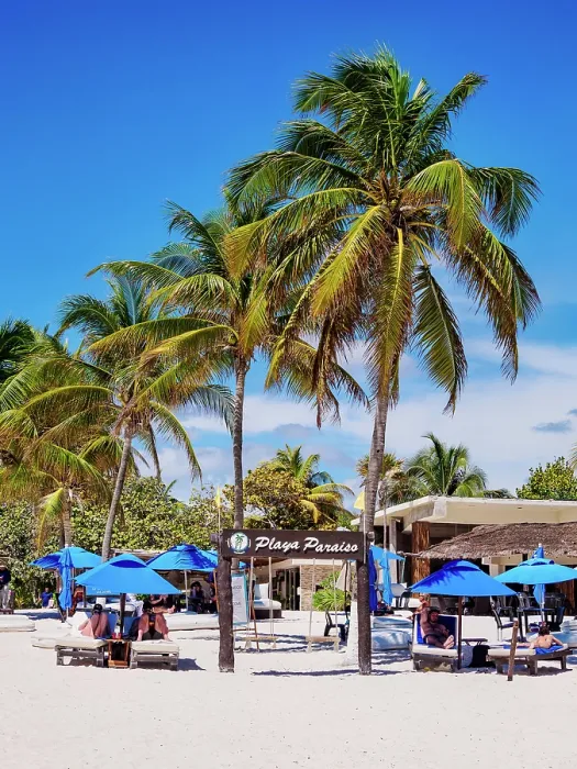 Framed Print : Paradise Beach, Tulum, Quintana Roo State, Mexico