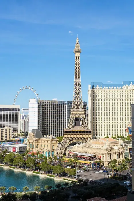 Framed Print : Paris Las Vegas resort, The Strip, Las Vegas, Nevada, USA